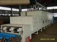 我公司研制的【HKMW-150PD微波联合化纤纸管干燥机】试车成功！